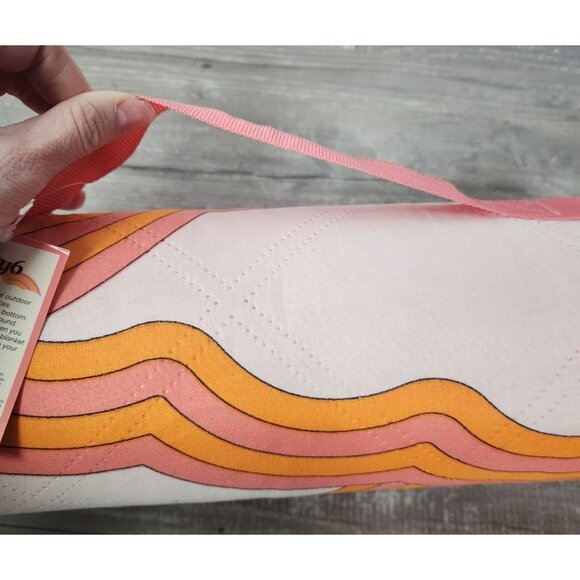 Society 6 Picnic Blanket Water Resistant Carrying Handle 50"x70" NWT - Picture 6 of 6